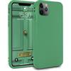 MyGadget Cover per Apple iPhone 11 Pro Max Custodia Protettiva in Silicone Morbido Case TPU Flessibile - Protezione Antiurto & Antigraffio Verde Smeraldo