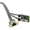 KALEA-INFORMATIQUE M2 M.2 NGFF E A Key 2,5 Gigabit RJ45 LAN ethernet 10 100 1000 1G 2,5G scheda con chipset Realtek RTL8125