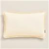 ROOM99 Boca Chica 30 x 50 cm federa decorativa per cuscino, cuscino decorativo decorativo per camera da letto, soggiorno, boho cotone crema