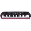 Casio Musical Instruments SA-78 Mini Tastiera polifonica ad 8 Voci e 44 tasti, Nero/Rosa