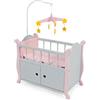 Bayer Chic 2000 510 91 - Lettino per Bambole, Colore: Grigio