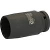 BRILLIANT TOOLS KS Tools 150.1736 3/4 bussola per avvitatore a impulsi per albero motore dodecagonale, a parete sottile, 36 mm
