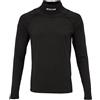 CCM Maglietta a compressione CCM Neck Guard Top LS Black Junior S