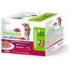 Trainer Natural Trainer Cibo Umido per Gatti Adulti Multipack, Tonno e Manzo, 12 x 85 g