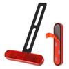 evermotor Omologato E4 87 x 21 x 8 mm Moto Catarifrangente Posteriore Rosso con Lungo Portatarga, Catadiottro Adesivo per Scooter e Quad, Riflettore