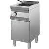 INOX BIM Friggitrice Elettrica Armadiata Vasca Doppia - Profondità Cm 70 - Capacità Lt 8 + 8