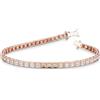 Gioielli di Valenza Bracciale Tennis oro rosa 18k diamanti