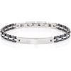 Amen Bracciale Amen da uomo in acciaio bicolore ACBR1299