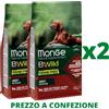 Monge BWild Cane Grain Free Agnello con Patate e Piselli All Breeds Adult 12kg X2 (PREZZO A CONFEZIONE)