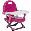 CHICCO Pocket Snack - Alzasedia Rialzo Sedia Universale da 6M a 36M 3 Altezze Seduta Anatomica con Vassoio Rimovibile colore Rosa