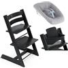 Stokke Promo Tripp Trapp e Newborn con Baby Set 2 - Black
