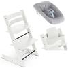 Stokke Promo Tripp Trapp e Newborn con Baby Set 2 - White