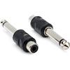 Hosa GPR-101, Adaptors, RCA to 1/4 in TS, 2 pc