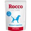 Rocco Diet Care Weight Control Buste Manzo & Pollo 300 g umido cane - Set %: 24 x 300 g