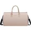 Modoker Borse convertibili per indumenti da viaggio, borsa da viaggio per donne e uomini - 2 in 1 da appendere valigia da viaggio, a rosa