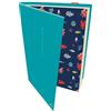 Quo Vadis 1282398Q Diario Scolastico EUROTEXTAGENDA Multilingua Anno 2025-2026 Colore Azzurro Formato 12x17cm Giornaliera 12 Mesi Agosto-Luglio Carta Bianca Copertina con elatico Rio