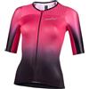 NALINI 03115501100C000.10 New Lady Ergo Fit J Donna Maglia Lunga Nero/Fuxia 3XL