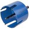 wolfcraft Sega a tazza universale con mandrino, premontata I 3885000 I Impiego versatile nei materiali più svariati, profondità di taglio 60 mm