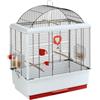 Ferplast Gabbia Voliera per Uccelli PALLADIO 3 Gabbia per Uccelli, Canarini, Bengalini, Cocorite, Inseparabili, in Metallo, Accessori inclusi Posatoi Mangiatoie Girevoli, 50 x 30 x h 64 cm.