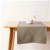 Muaré Runner da tavolo Waffle Walnut 45 x 140 cm