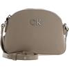 Calvin Klein Re-Lock Seasonal Crossbody SM S Silver Mink