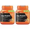 Namedsport Srl NAMEDSPORT® Soy Protein Isolate Vanilla Cream Flavour Set da 2 2x500 g Polvere per soluzione orale