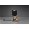 TRIO LIGHTING BELLO LAMPADA DA TAVOLO BASE METALLO ORO TRIO LIGHTING R50241079 [02131000]