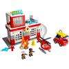 LEGO Caserma dei Pompieri ed Elicottero LEGO