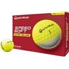 TAYLORMADE SPEEDSOFT GOLF BALL YELLLOW Palline