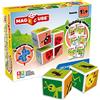 Geomag 121, Magicube Insects - Building Game with Magnetic Cubes, 4 Cubes