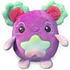 SQUISHPETS Chika - Peluche Bambola (19 cm) Morbido e Coccoloso, con Dettagli Ricamati e Tessuto con Effetto Stelline, Giocattolo per Bambini e Neonati, Idea Regalo per Compleanno