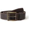 Wrangler STITCHED BELT, Cintura Uomo, Nero (Schwarz Black), 90