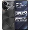 Tecno Fotocamera TECNO POVA 6 PRO 5G 16 GB 256 GB 108 MP fotocamera selfie 32 MP...