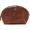 dR Amsterdam Milan, Beauty Case Donna, Cognac, S