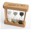 J'adore le thé ! - Timer da tè in legno - 2, 3, 5 minuti