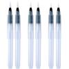 GENSMILE Set di pennelli per acquerello, set di 6 pennelli per pittura Pennello per artista Aqua Pen di 3 dimensioni con serbatoio d'acqua per pittura ad acquerello, fusione, lettere, calligrafia