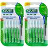 Sunstar Italiana Srl GUM® TRAV-LER® Scovolino Interdentale 1.1 mm Set da 2 2x6 pz Spazzolino denti