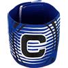 PATIKIL Capitano Fascia Braccio, Lettera C Elastico Braccio Fascia per Calcio Squadra Allenamento, Blu