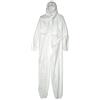 Nitras 1020609-XXL, Tuta Protettiva Unisex-Adulto, Bianco, XXL, Fester Sitz