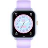 ICE-WATCH - ICE smart junior 2.0 Soft blue Purple - Orologio connesso bambino blu con cinturino in silicone viola - 022800 (1,75 inch)