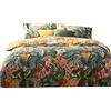 furn. Medinilla - Set Copripiumino per Letto Matrimoniale, Colore: Senape