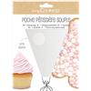 ScrapCooking SCRAP COOKING 5194 - Tasca con portalampada, riutilizzabile, 30 cm, tasca professionale, lavabile e resistente, decorazione per torte, biscotti, dolci, colore: Rosa