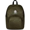 Invicta Zaino Doppio Scomparto Benin M Solid, Verde Militare, Con Tasca Interna Attrezzata, Tasche laterali Porta Borraccia e Scomparto Porta Laptop, Scuola & Viaggio, Ragazzi