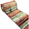 emmevi Tappeto Cucina Moderno Parquet Maiolica Antiscivolo Passatoia Ingresso Mod.FAKIRO DIS_45_(E) 57X280