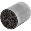 Headerbs Catalizzatore per Tubo di Scarico Centrale, Catalizzatore per Tubo di Scarico per Moto Catalizzatore per Marmitta di Scarico Centrale Anteriore in Acciaio Inossidabile Universale