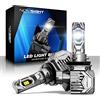 NOVSIGHT H11 LED Lampadine - 30000LM 6500K Luce Bianca Forte 130W 800% Luminosità Kit di Conversione per Fari Alogeni Auto Moto Anabbaglianti o Abbaglianti