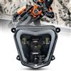 bamotoop Faro LED per moto omologato E con luce di marcia diurna per KTM Duke 690 2012-2019 Plug and Play