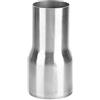 Qiilu Connettore per Tubo di Scarico, Connettore per Tubo di Scarico Universale in Acciaio Inossidabile Riduttore Adattatore per Tubo Parte Modificata (51-63 MM)