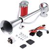 Rupse Trombe ad Aria per Auto, Trombe Camion 12V,Clacson Auto con Compressore 150 dB Super Forte per Camion,Barca,Treno