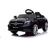 Baroni Toys Macchina Elettrica per Bambini Mercedes AMG Baby car Elettrica Full Optional Nera, Auto Telecomandata con Sedile in Plastica e Porte Apribili, Doppio Motore 6V, Carico fino a 25 Kg